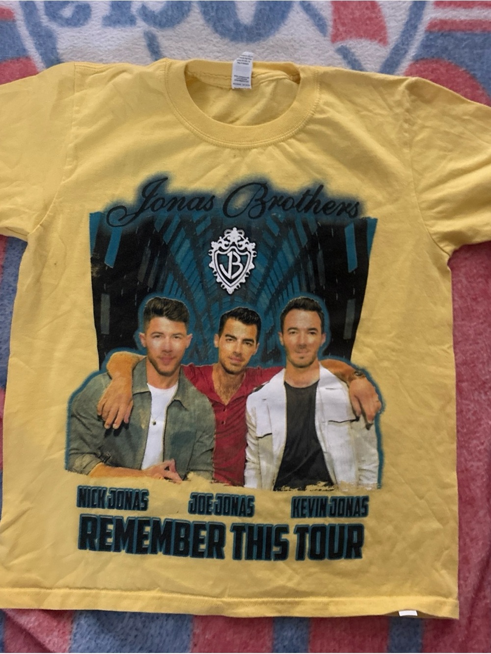 The Jonas Brothers Remember This Tour Tshirt Size Youth Large
